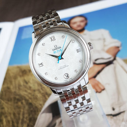 【95新】OMEGA欧米茄424.10.33.20.55.004自动机械日期显示33mm（女款）蝶飞系列精钢060226TJ03 商品图4