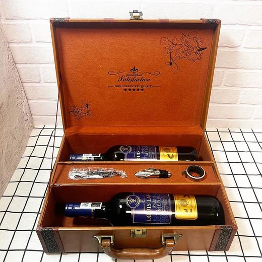 LOUIS LAFON法国路易拉菲进口梅多克干红葡萄酒礼盒装红酒（盒装2瓶） 商品图2