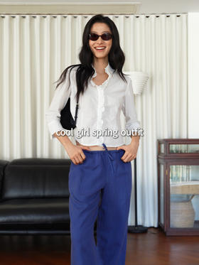 无法拒绝花边衬衫