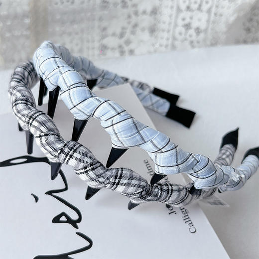 ZY学院格简约百搭绕齿GZXY发箍-纪念日百货门店同款169452299 商品图1