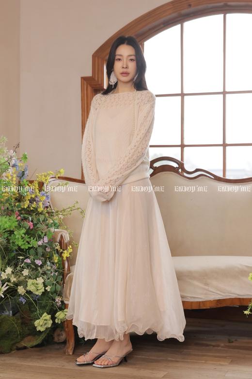 【门店同款】ENJOY春季纱间絮语长半裙 169249039 商品图9