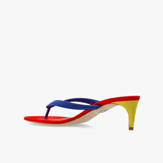 DSQUARED2 女士字母徽标中跟凉鞋 混色 MHW0050 17200001 M4256 商品图2