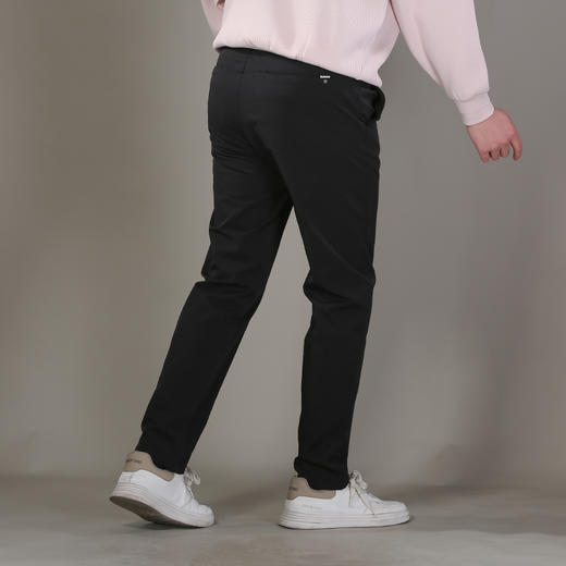 DRONKOO 2026 半松紧腰左袋钉扣高弹中厚休闲长裤 商品图3