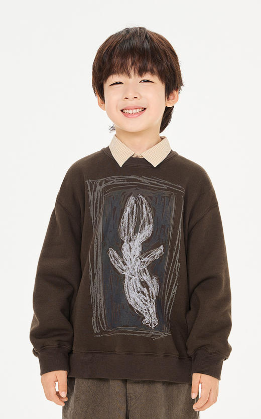 jnby  26年 春款  套头卫衣  1Q2411390 商品图7