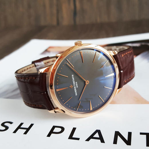 【95新】VACHERON CONSTANTIN 江诗丹顿81180/000R-9162手动机械40mm（男款）传承系列18k玫瑰金260126TJ35 商品图4