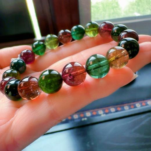 10mm单圈老矿碧玺手链 商品图3