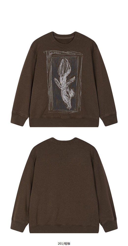 jnby  26年 春款  套头卫衣  1Q2411390 商品图10