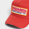 DSQUARED2 中性徽标贴片刺绣棉质棒球帽 红色 BCM0983 05C00001 5096 商品缩略图4