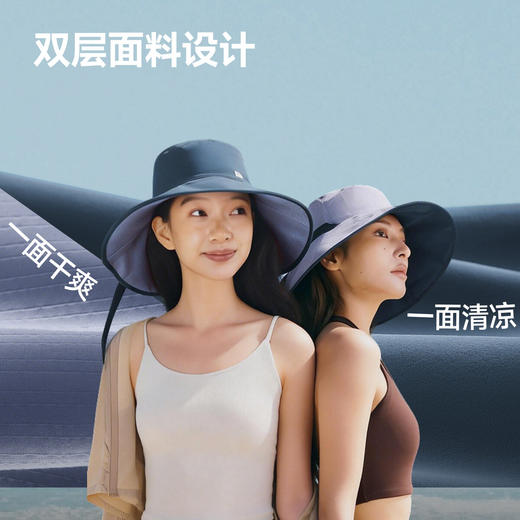 【店庆提前购】【满400减40】6楼蕉下女士双面渔夫防晒帽AL005吊牌价199 商品图2