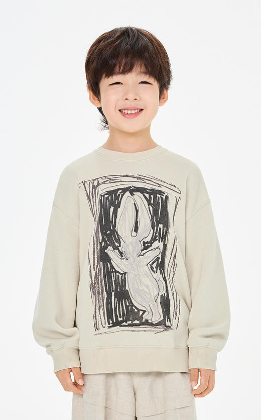 jnby  26年 春款  套头卫衣  1Q2411390 商品图4