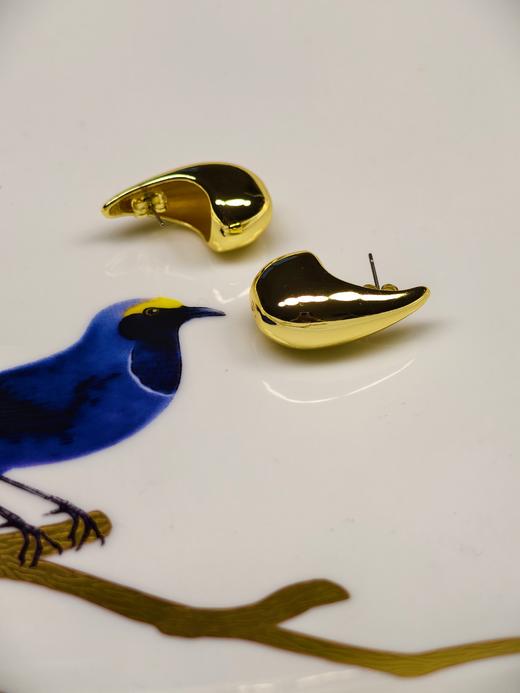 法国Bangle Up流光露影金色耳环 商品图3