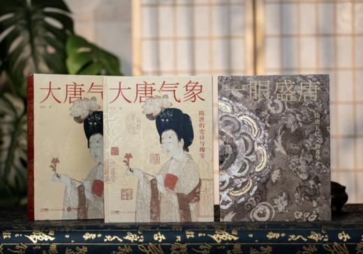 《大唐气象：隋唐的史诗与瑰宝》（限量刷边版），随书附赠：六骏呈祥·贞观经典影像屏风礼，(包含1个信封，1个屏风折页，2个底座，6张马的卡片) 商品图0