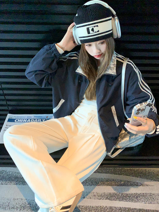 <曾小咸推荐>2.26现货秒杀 ！微信超特价！蕾丝拼接外套 日常219.99 立减90 秒杀129.99！！ 商品图12