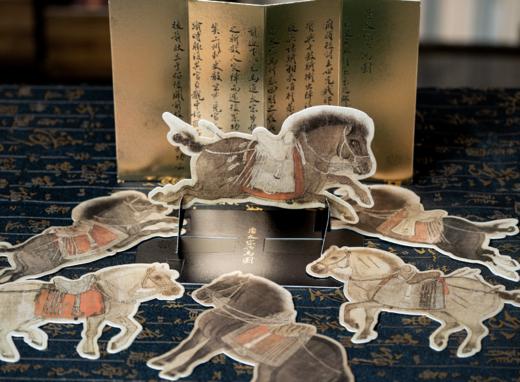 《大唐气象：隋唐的史诗与瑰宝》（限量刷边版），随书附赠：六骏呈祥·贞观经典影像屏风礼，(包含1个信封，1个屏风折页，2个底座，6张马的卡片) 商品图11