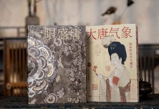 《大唐气象：隋唐的史诗与瑰宝》（限量刷边版），随书附赠：六骏呈祥·贞观经典影像屏风礼，(包含1个信封，1个屏风折页，2个底座，6张马的卡片) 商品图1