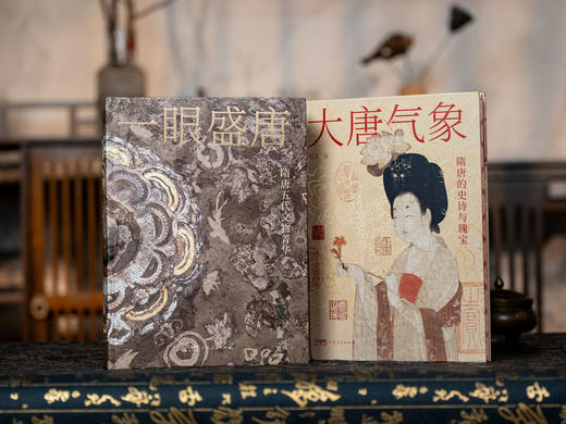 【春节不打烊】《大唐气象 刷边版》|《百家讲坛》主讲人领读，500+珍稀文物集结，左手读史，右手鉴宝，一套书“复活”盛世大唐|前300名赠 “六骏呈祥”屏风礼，寓意马到成功、龙马精神 商品图1