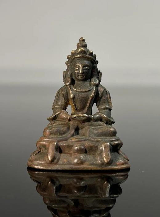 青铜菩萨坐像袖珍随身佛，顺丰包邮 商品图10