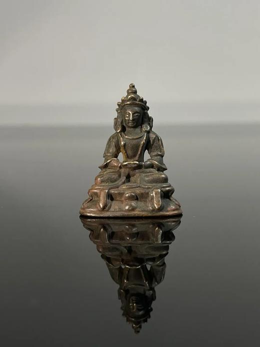 青铜菩萨坐像袖珍随身佛，顺丰包邮 商品图9