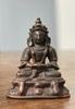 青铜菩萨坐像袖珍随身佛，顺丰包邮 商品缩略图0