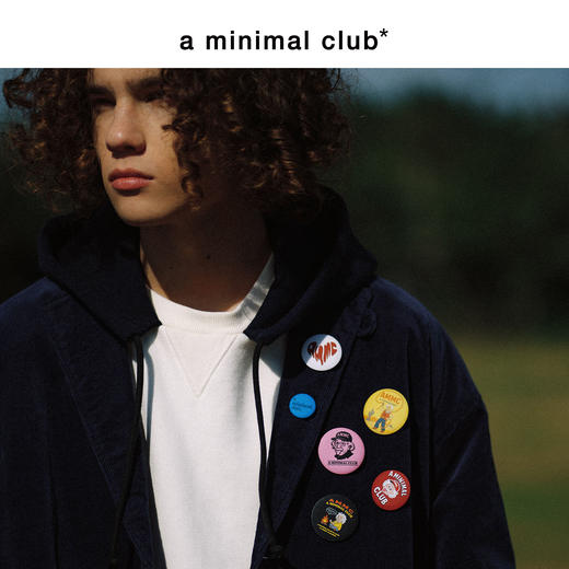 a minimal club复古坑细条灯芯绒廓形【科技棉】西装夹克AM5BPJ07 商品图3