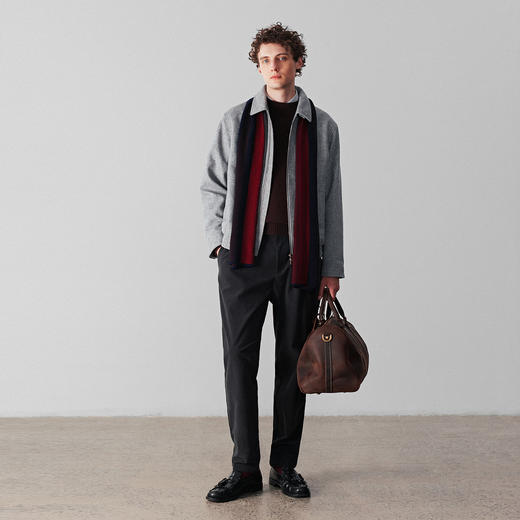 羊毛人字纹行政夹克 商品图3