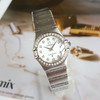 【95新】OMEGA 欧米茄1460.75.00石英机芯22MM（女款）星座系列精钢；镶嵌钻石表圈010226NJS02 商品缩略图3