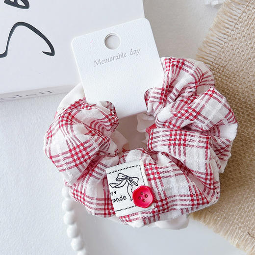 红格草莓对圈对装发圈-纪念日百货门店同款169261151 商品图2