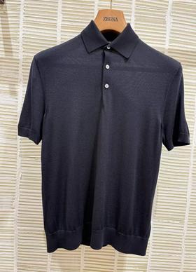 ZEGNA 杰尼亚 POLO男  UH15M9A3-POL-B09 .