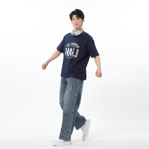 经典牛仔风格基础分割牛仔裤-纪念日百货门店同款169265784 商品图3