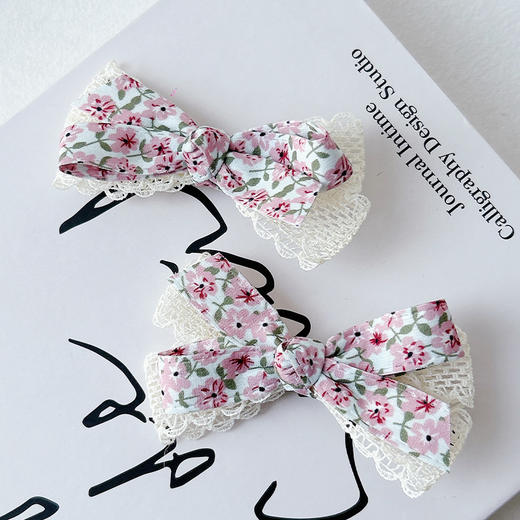 法式蕾丝碎花边夹发夹-纪念日百货门店同款169256706 商品图1