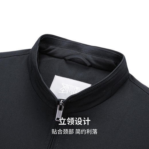 【含羊毛】圣得西高端商务立领夹克外套男款2026新款春季行政上衣 商品图6