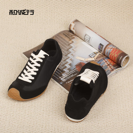 和诚行2026春季新款拼色透气舒适时尚百搭男式休闲鞋1320104 商品图3