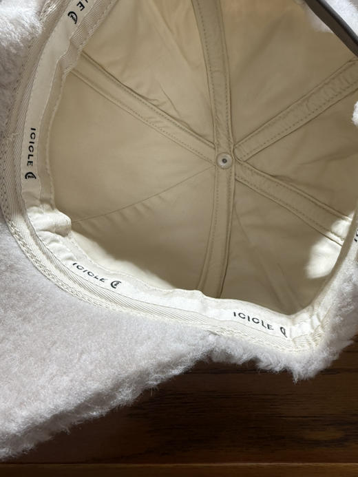 年后发 亏清无退换 纯圆正 小禾 针织羊剪毛 棒球帽 泰迪鸭舌帽 商品图11