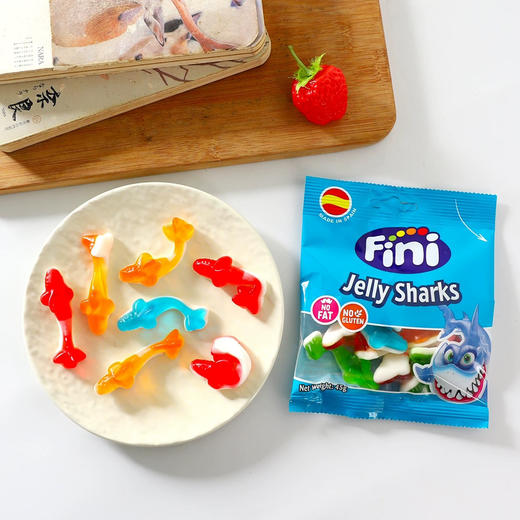 西班牙菲尼鲨鱼造型混合果味软糖45g 商品图3