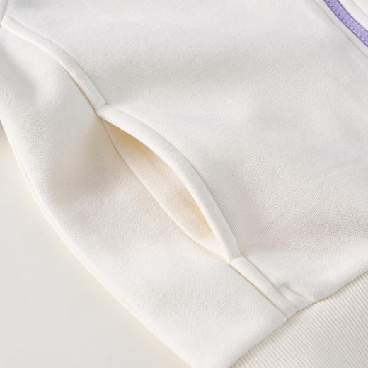 【10A抗菌】棉花堂春款撞色插肩针织立领童装外套- FD61053 商品图10