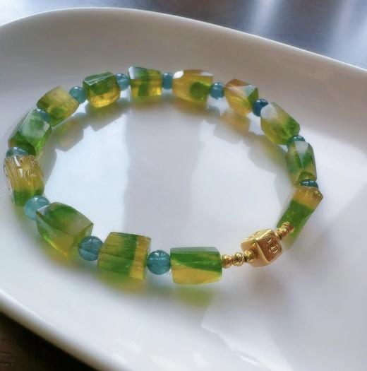 单圈碧玺原石手链 商品图2