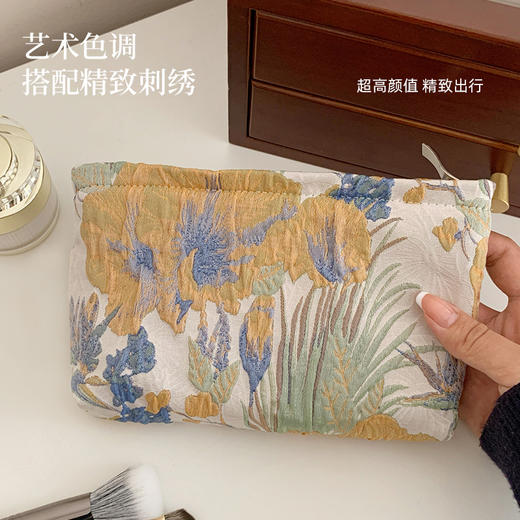 复古繁花收纳包 商品图2