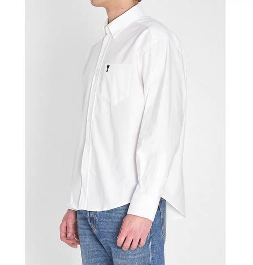 男款牛津棉质刺绣长袖衬衫ba 商品图3