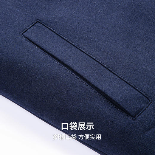【含羊毛】圣得西行政翻领夹克外套男款2026新款春季高端商务上衣 商品图9