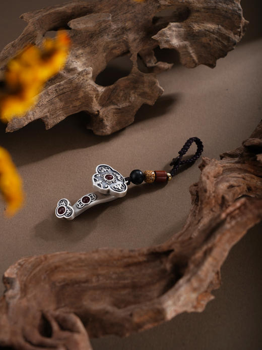 子佩集【岁月如意】银S999钥匙扣【BX0200067】小摆件如意2602 商品图4