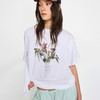 NUTH渐变花卉印花白色宽松微透短袖t恤女（发货/预售时间同步天猫） 商品缩略图3