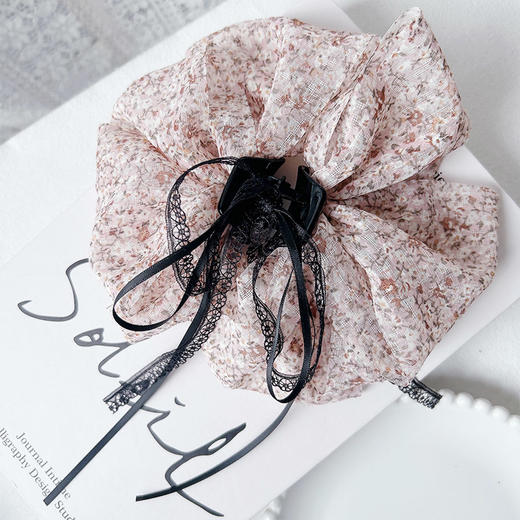 韩系飘逸碎花马尾抓夹-纪念日百货门店同款169256888 商品图2