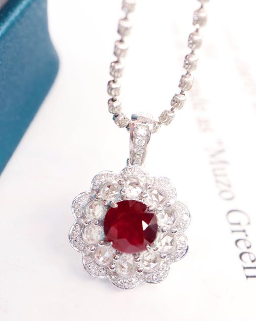 1.26克拉红宝石吊坠 商品图1