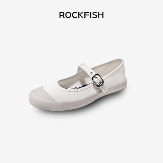 Rockfish 719防泼水玛丽珍帆布单鞋 商品图3