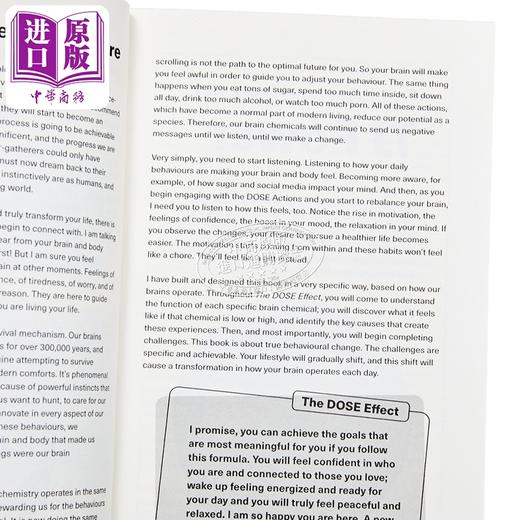【中商原版】DOSE效应 英文原版 The DOSE Effect Tj Power 神经科学 提高生产力 多巴胺 心理健康 商品图8