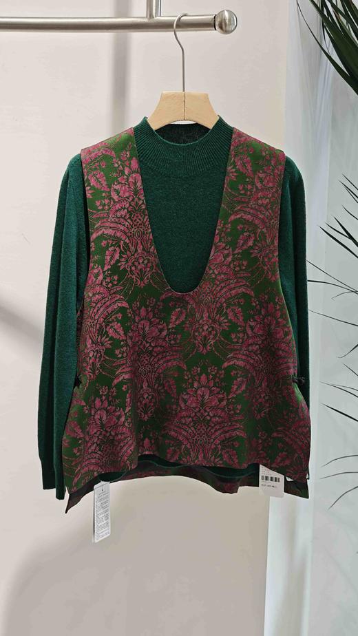 686039春上新 大U领国风马甲 商品图8