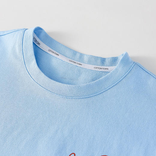 【10A抗菌纯棉】棉花堂春款正反俏皮印花长袖童装-T恤-FD61028 商品图8