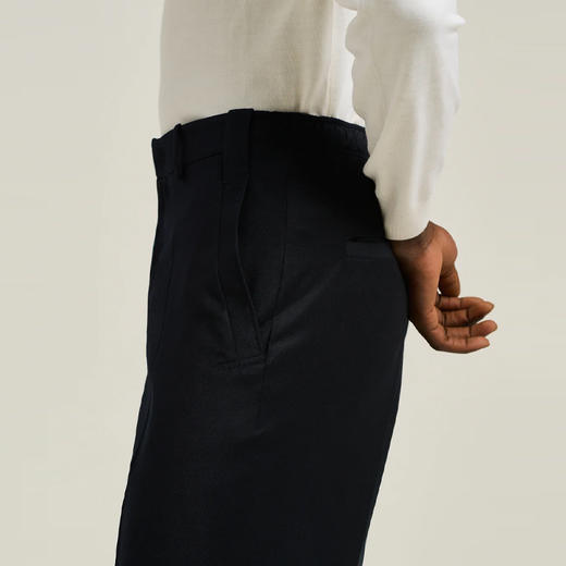 KITON 男士精纺羊毛西裤 蓝色 UPKN088K0247H0300A 商品图3