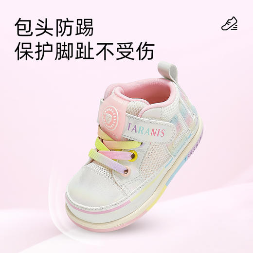 泰兰尼斯春款婴童段炫彩211学步鞋T25T4A3776 商品图5