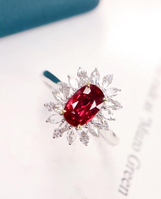 1克拉红宝石戒指 商品图3